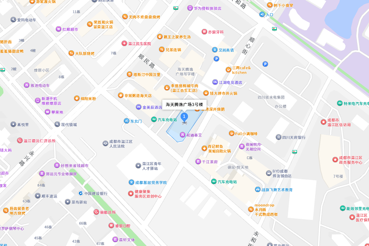 公司位置地图